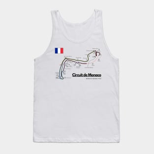 Circuit de Monaco F1 Track Monaco Tank Top